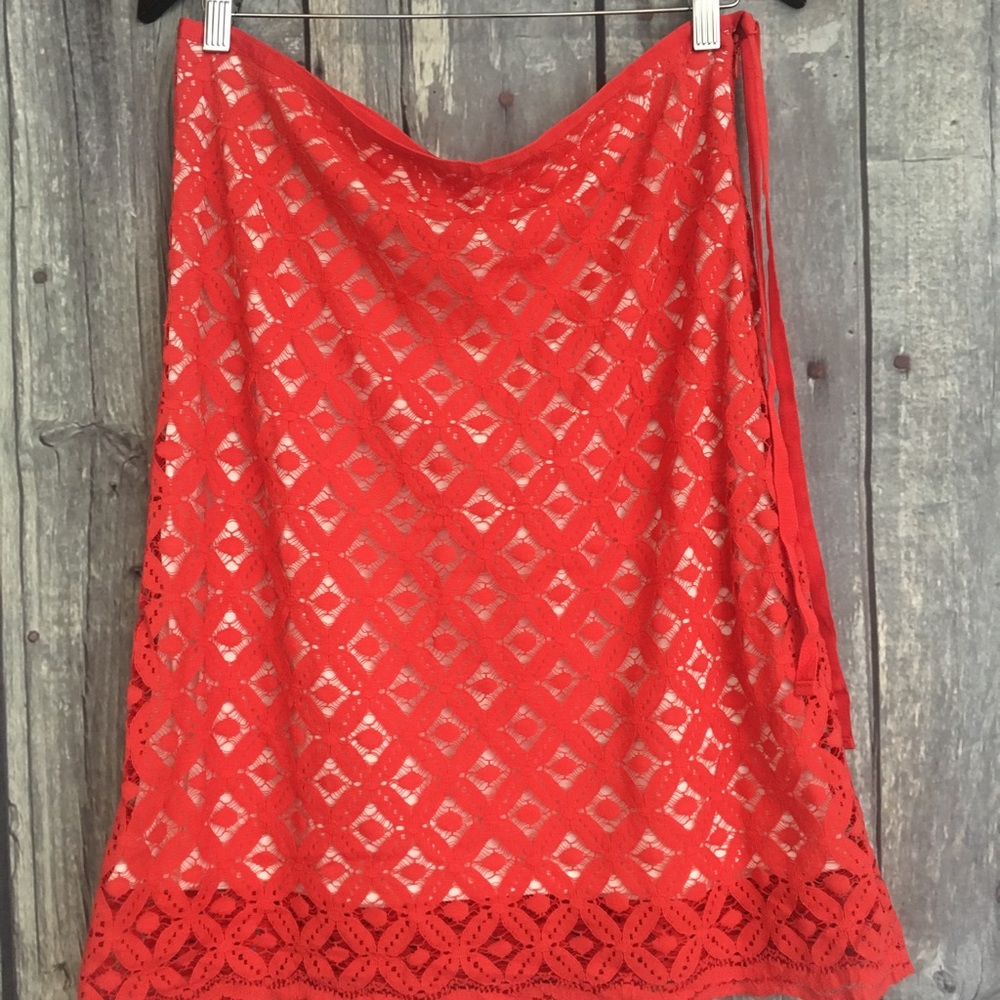 Max Studio lace skirt